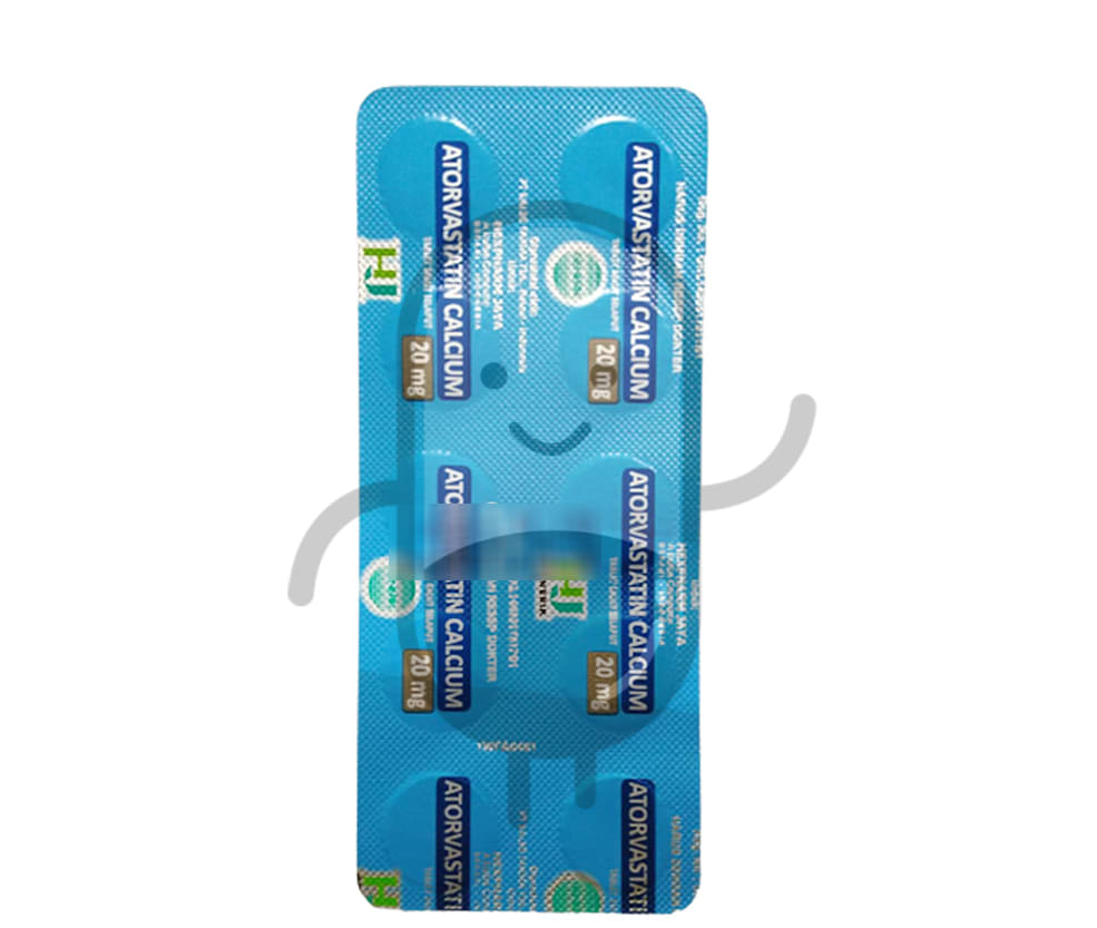 ATORVASTATIN HEXPHARM 20 MG STRIP 10 TABLET