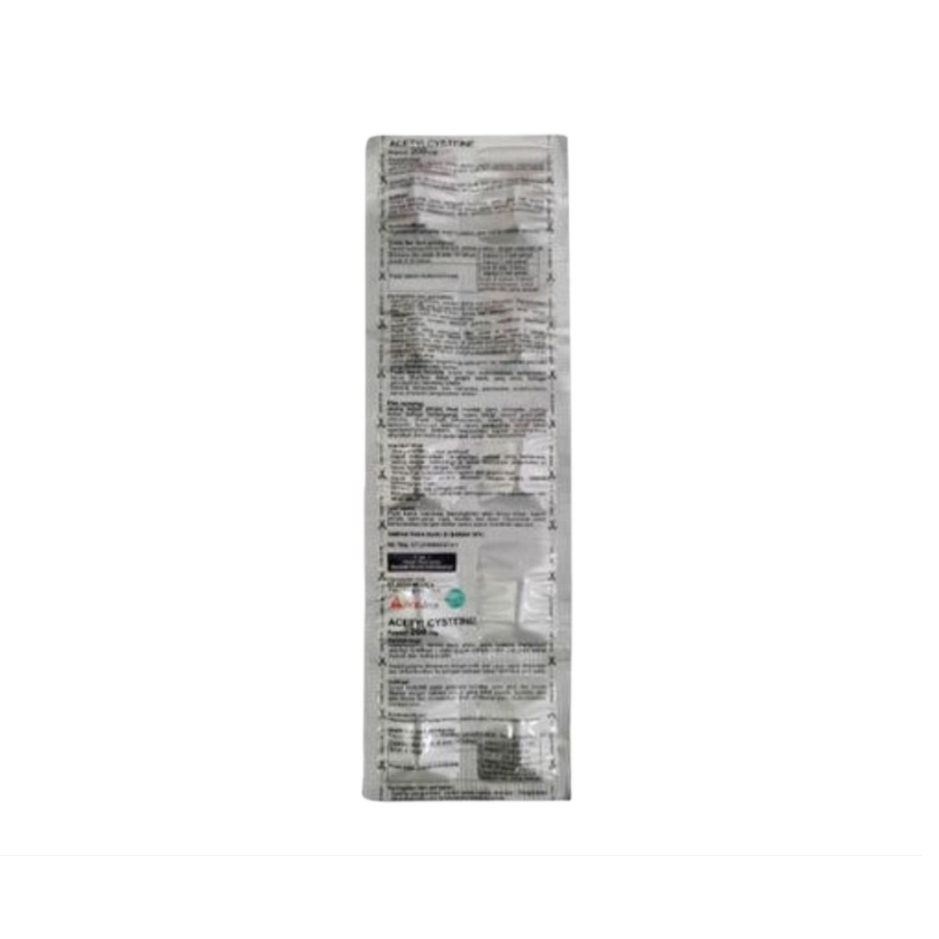 ACETYLCYSTEINE OGB DEXA MEDICA 200 MG STRIP 10 KAPSUL