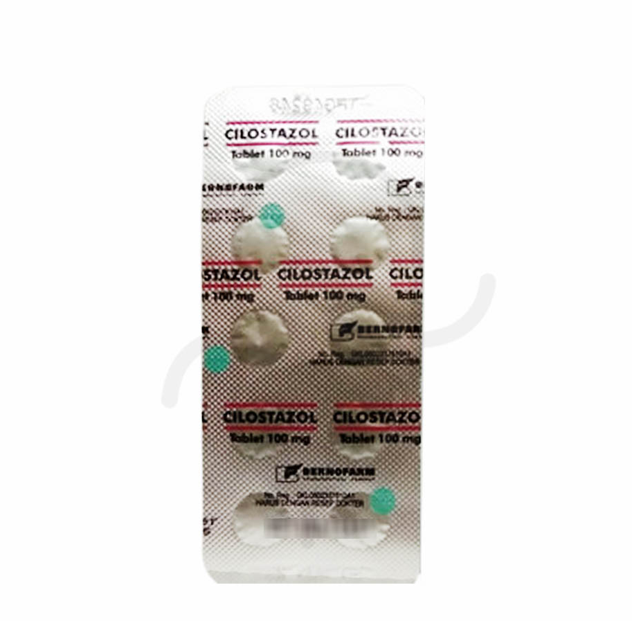 CILOSTAZOL BERNOFARM 100 MG STRIP 10 TABLET