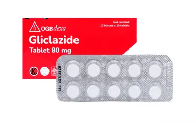 GLICLAZIDE OGB DEXA MEDICA 80 MG BOX 100 TABLET