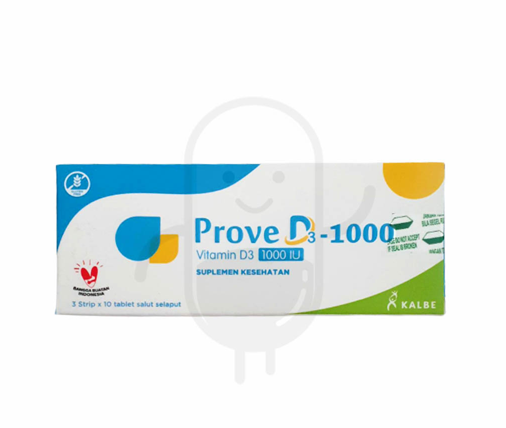 PROVE D3 1000 IU BOX 30 TABLET