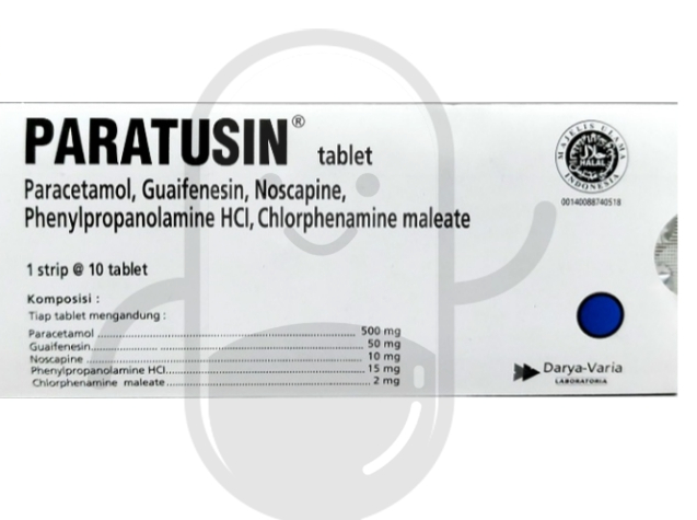 PARATUSIN STRIP 10 TABLET