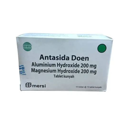 ANTASIDA DOEN MERSIFARMA BOX 100 TABLET