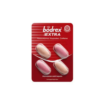 BODREX EXTRA  4 KAPLET LAPIS DUA