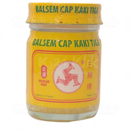 CAP KAKI TIGA BALSEM KUNING 36 GRAM