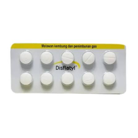 DISFLATYL 40 MG STRIP 10 TABLET