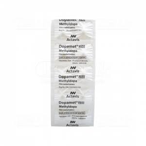 DOPAMET 250 MG STRIP 10 TABLET