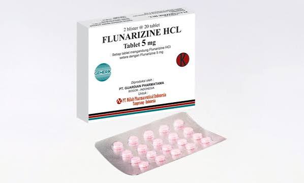 FLUNARIZINE HCL GUARDIAN 5 MG BOX 40 TABLET