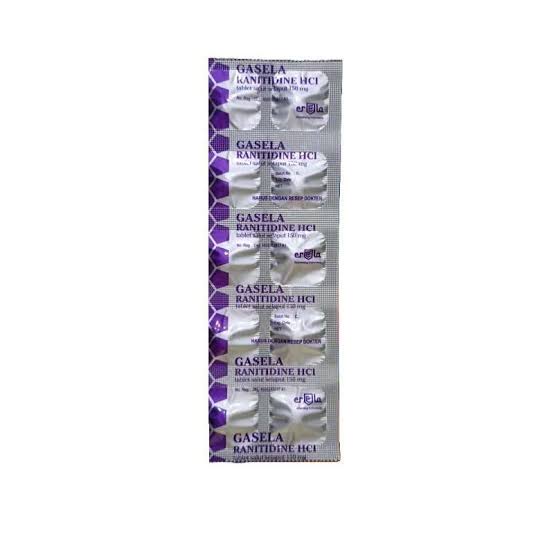 GASELA 150 MG STRIP 10 TABLET