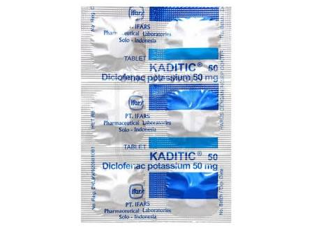 KADITIC 50 MG STRIP 10 TABLET