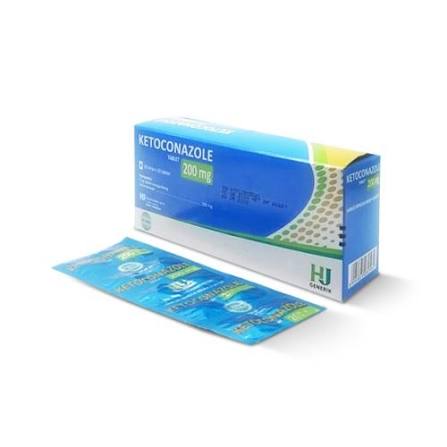 KETOCONAZOLE HEXPHARM 200 MG BOX 100 TABLET