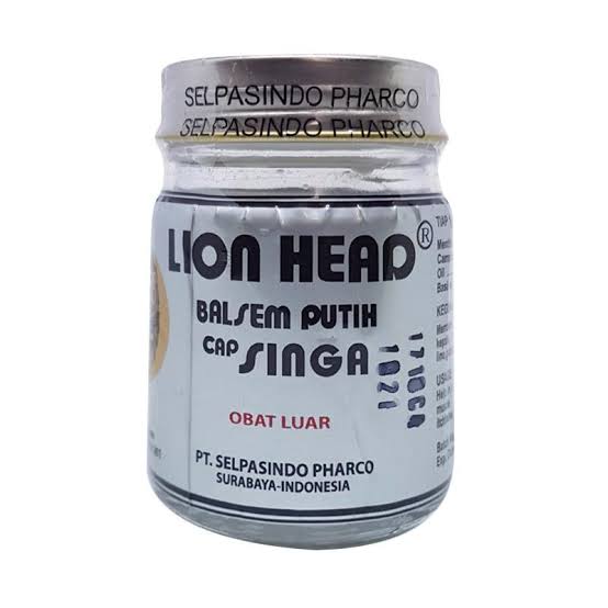 LION HEAD BALSEM ISI 31 GRAM TUBE POT