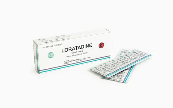 LORATIDINE NOVAPHARIN 10 MG BOX 100 TABLET