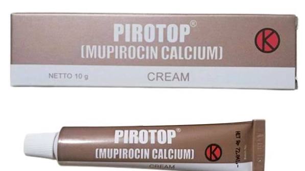 PIROTOP MUPIROCIN CALCIUM CREAM 10 GRAM TUBE