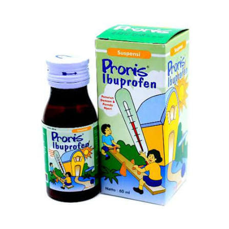 PRORIS IBUPROFEN SUSPENSI 60 ML BOTOL