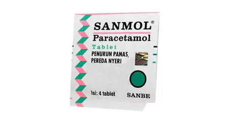 SANMOL 500 MG STRIP 4 TABLET