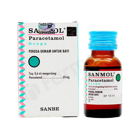 SANMOL DROPS ISI 15 ML BOTOL
