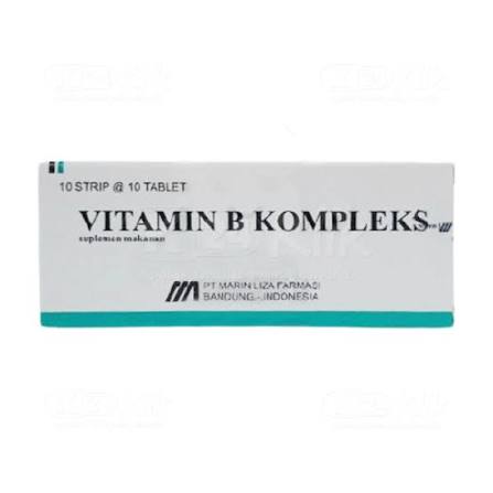 VITAMIN B COMPLEX MARIN LIZA BOX 100 TABLET