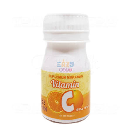 VITAMIN C PIM 100 MG RASA JERUK BOTOL 100 TABLET