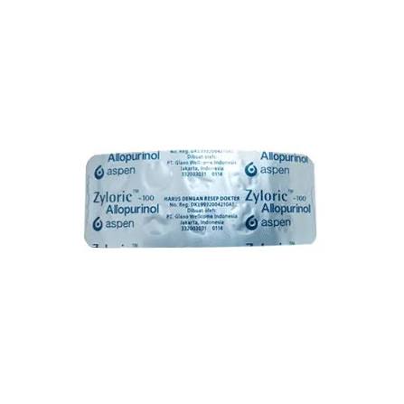 ZYLORIC 100 MG BLISTER 10 TABLET