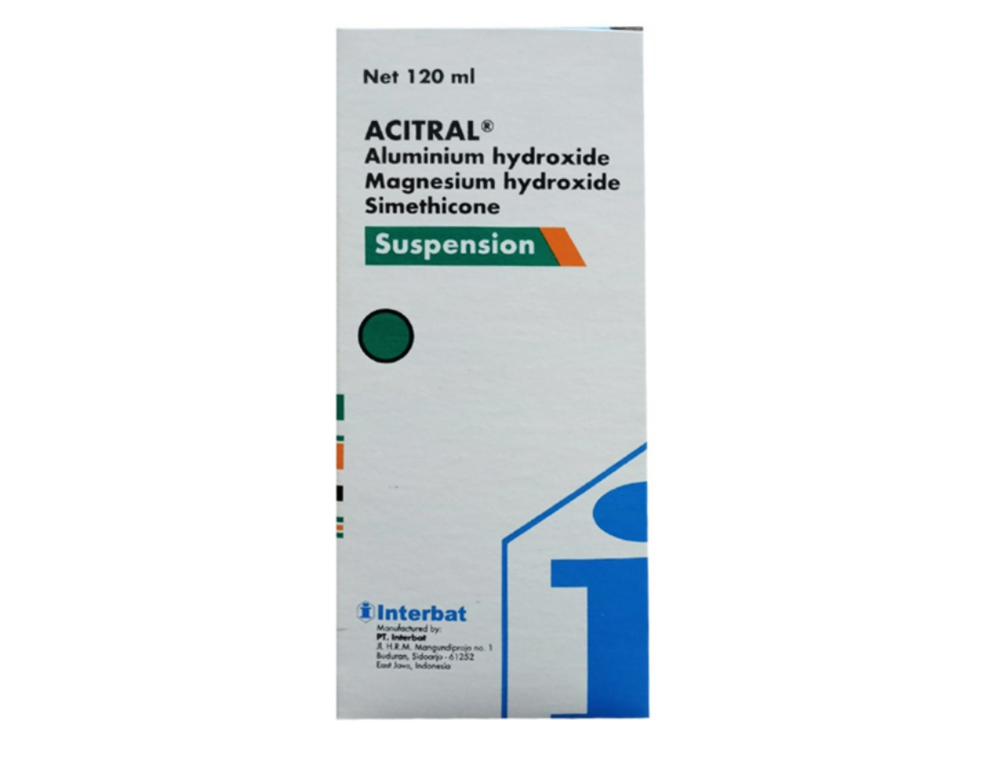 ACITRAL SUSPENSI ISI 120 ML BOTOL