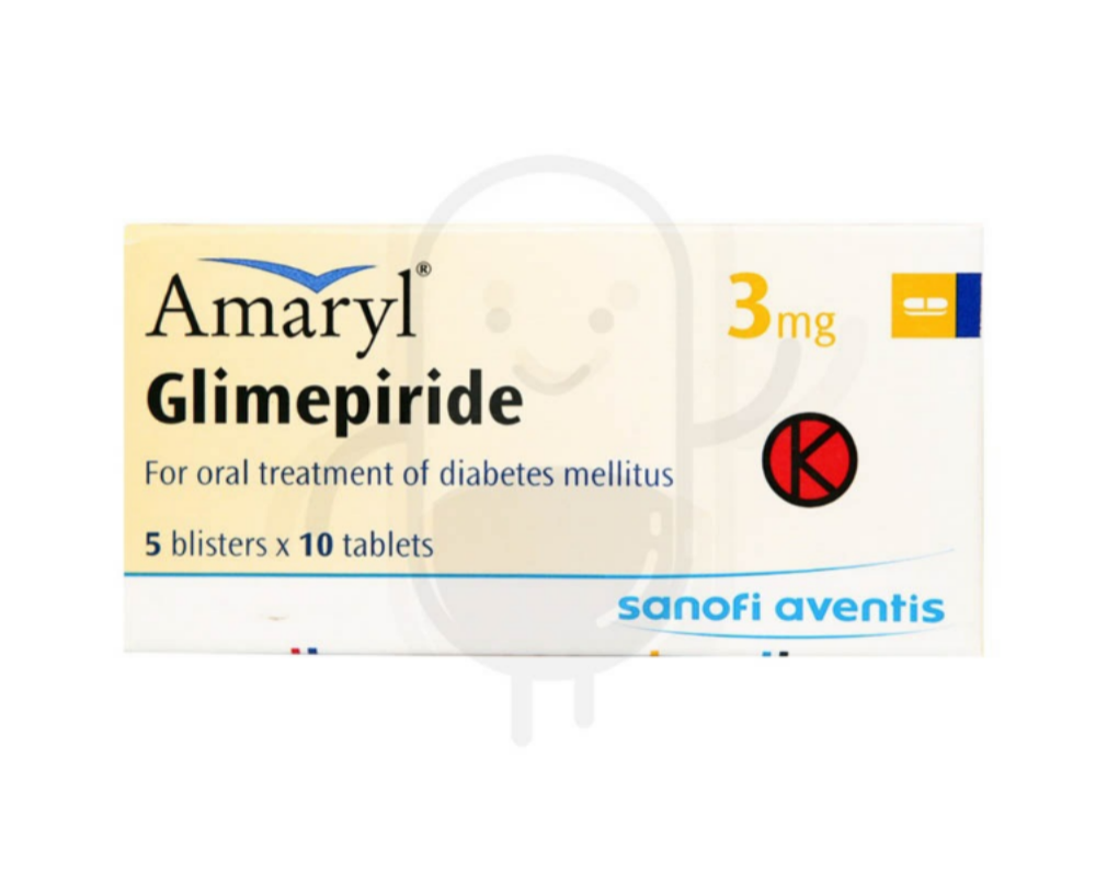 AMARYL 3 MG BOX 50 TABLET