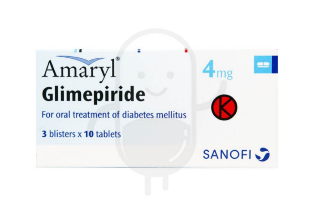 AMARYL 4 MG BOX 30 TABLET