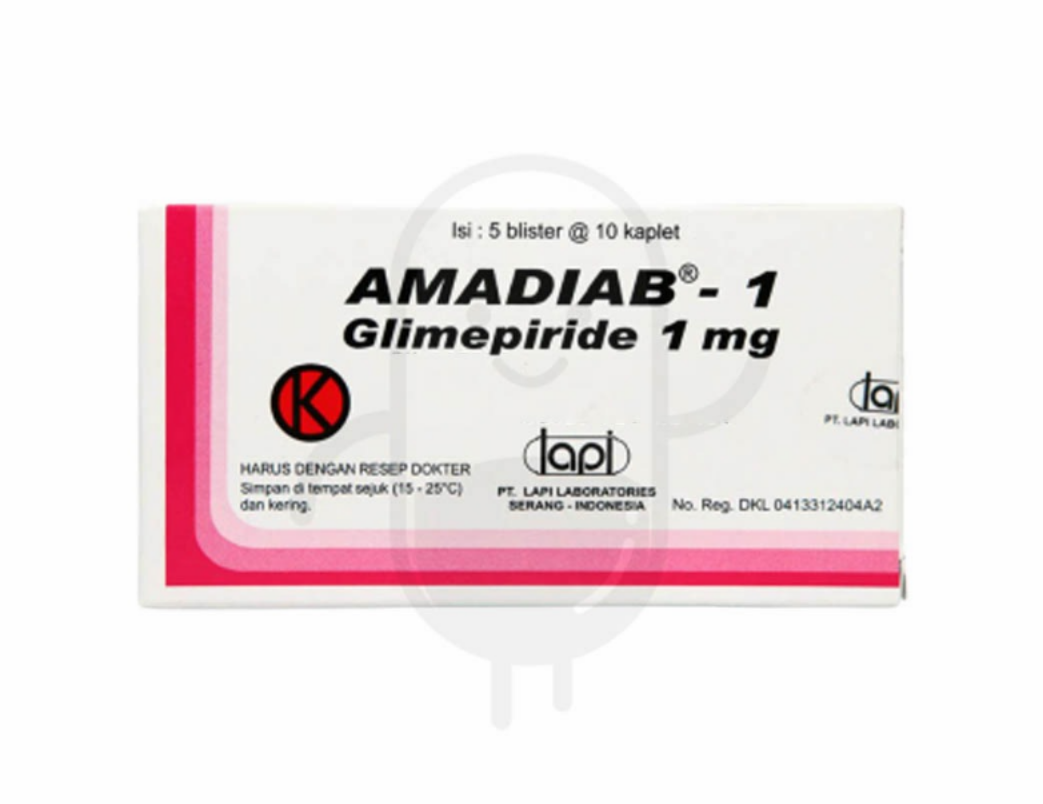 AMADIAB 1 MG BOX 50 KAPLET