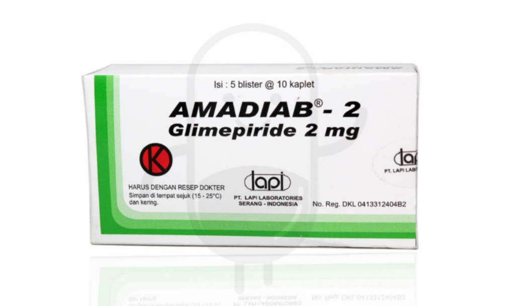 AMADIAB 2 MG BOX 50 KAPLET