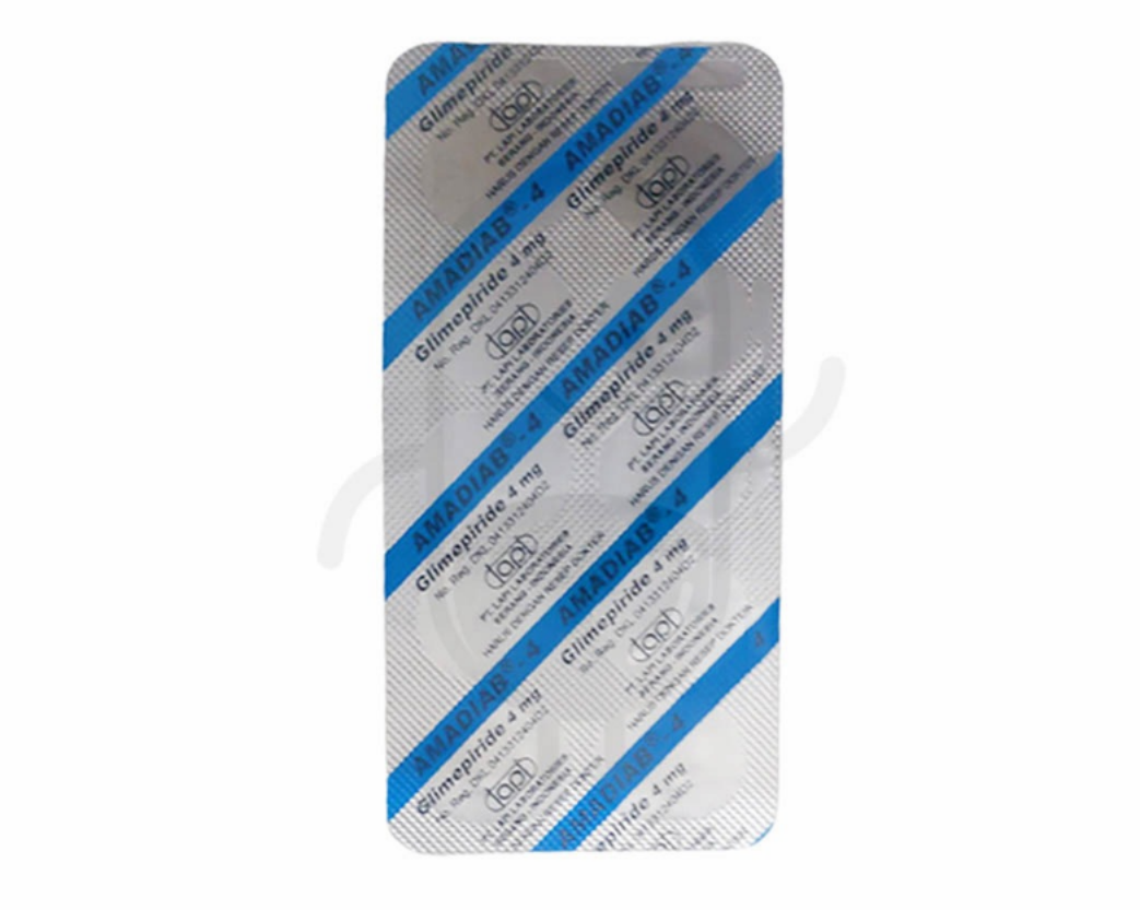 AMADIAB 4 MG STRIP 10 KAPLET