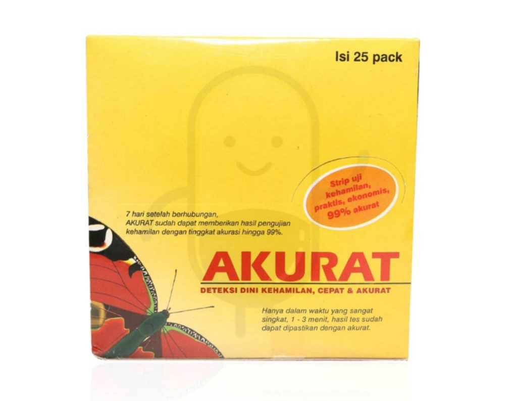 AKURAT TEST PACK STRIP BOX 25 PACK