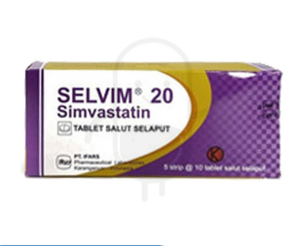 SELVIM 20 MG BOX 50 KAPLET