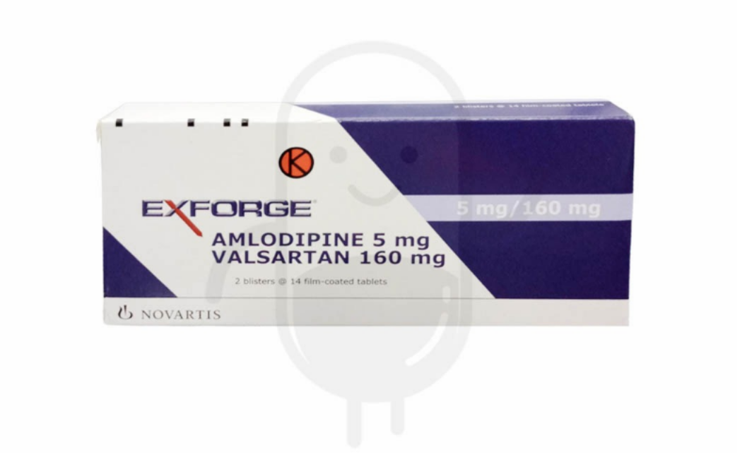 EXFORGE 5/160 MG BOX 28 TABLET
