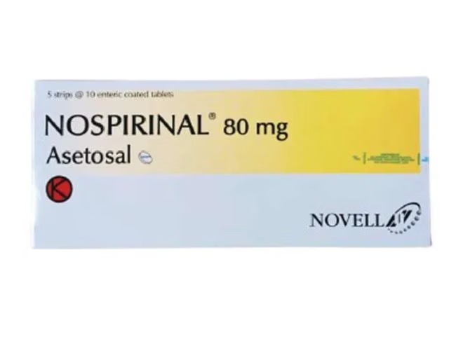 NOSPIRINAL 80MG BOX 50 TABLET