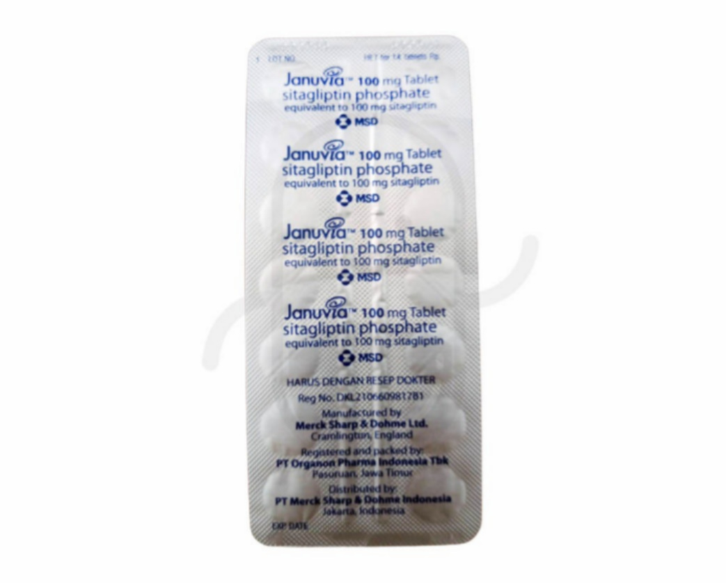 JANUVIA 100 MG STRIP 14 TABLET