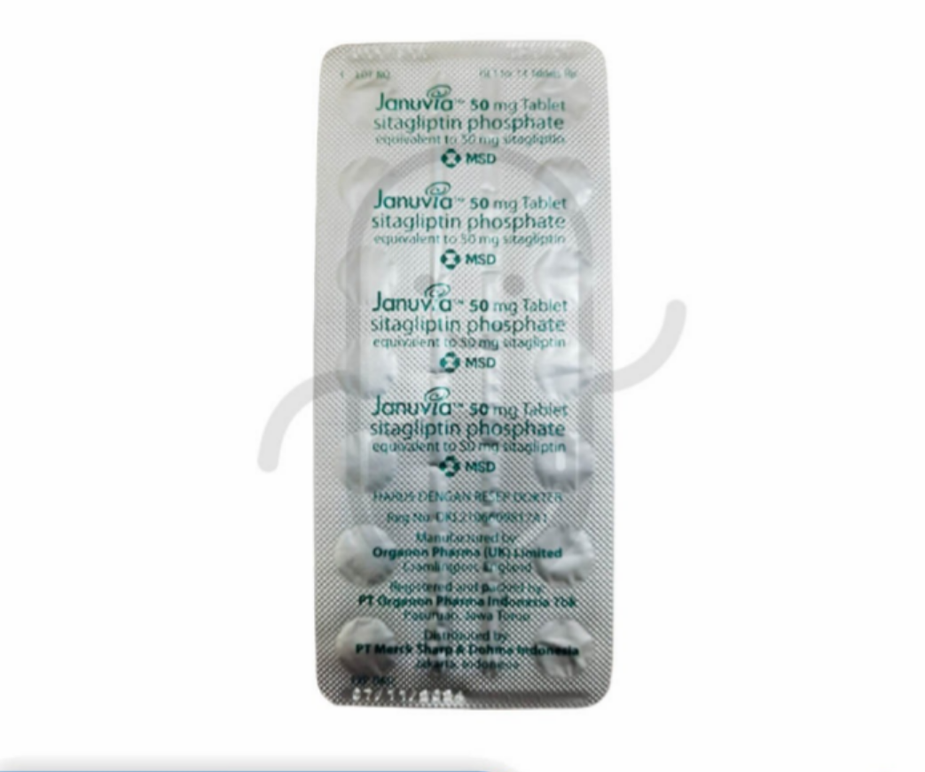 JANUVIA 50 MG STRIP 14 TABLET