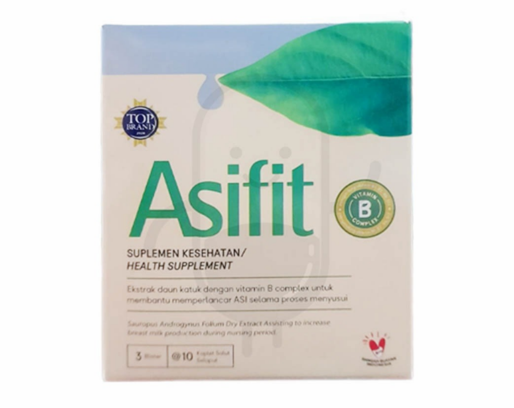 ASIFIT BOX ISI 30 KAPLET SALUT SELAPUT