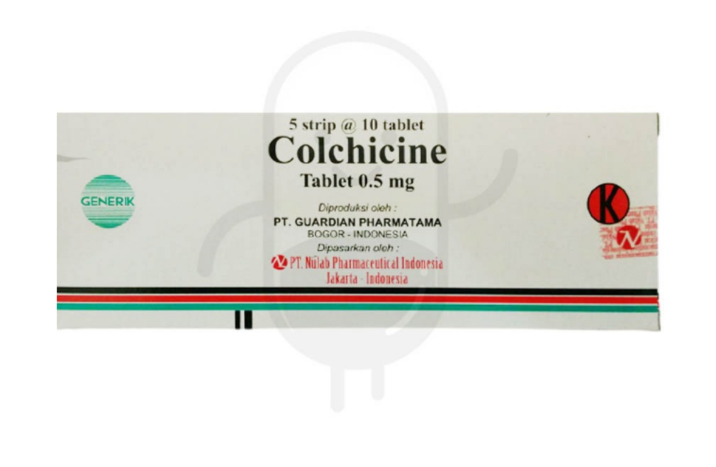 COLCHICINE NULAB 0.5 MG BOX 50 TABLET