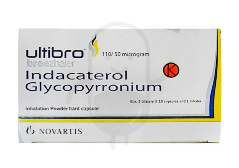ULTIBRO BREEZEHALER BOX 30 KAPSUL + 1 INHALER