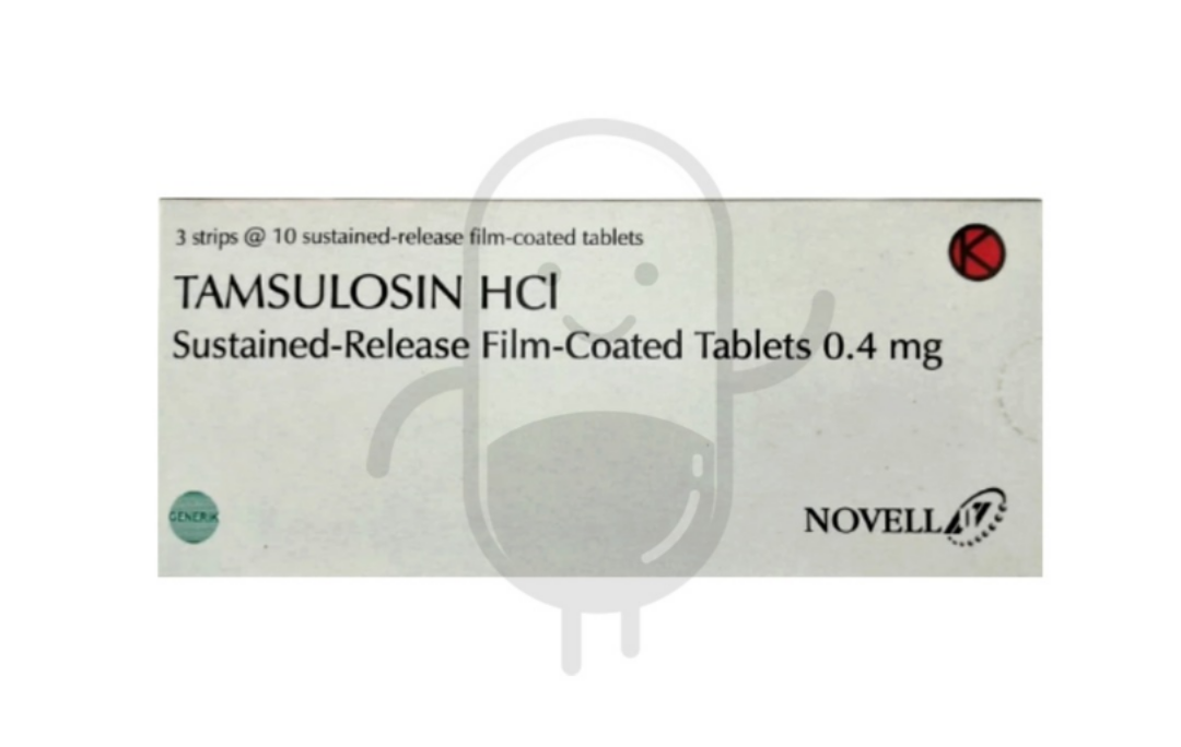 TAMSULOSIN HYDROCHLORIDE NOVELL 0.4 MG BOX 30 TABLET