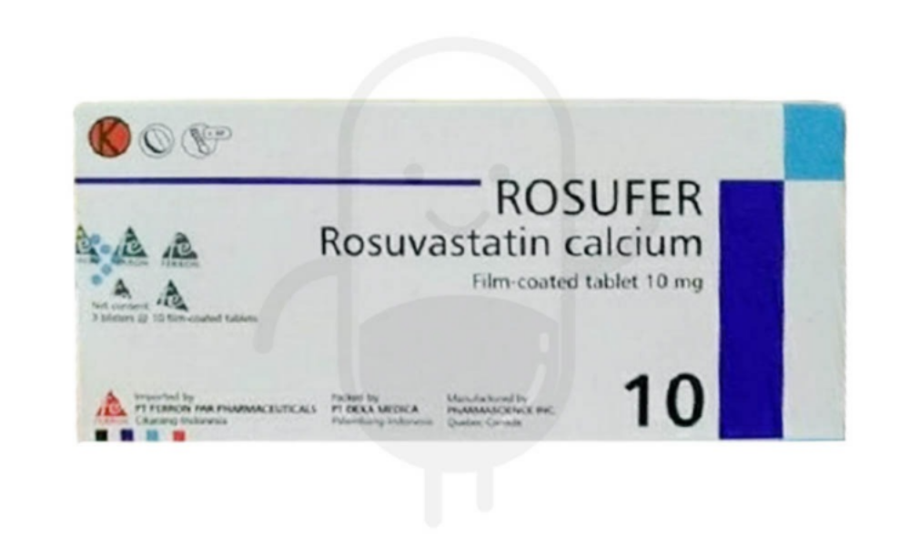 ROSUFER 10 MG BOX 30 TABLET