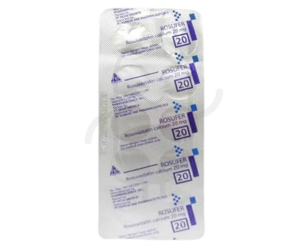 ROSUFER 20 MG STRIP 10 TABLET