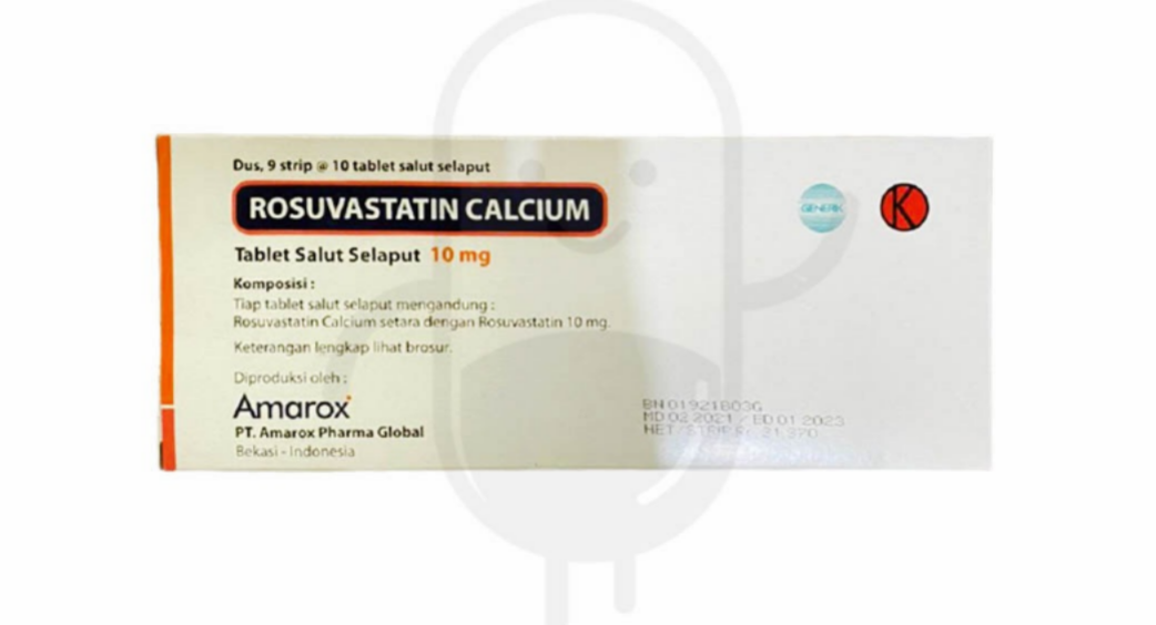ROSUVASTATIN CALCIUM AMAROX 10 MG BOX 90 TABLET